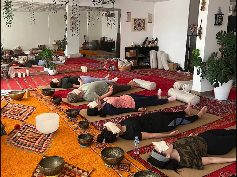 Posture de groupe lors d’un cours